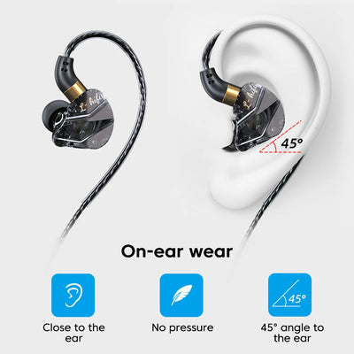Hridz R-HiFi S16 Type-C Wired Gaming In Ear Earphones with Microphone HiFi Bass for Gaming, Music & Calls
