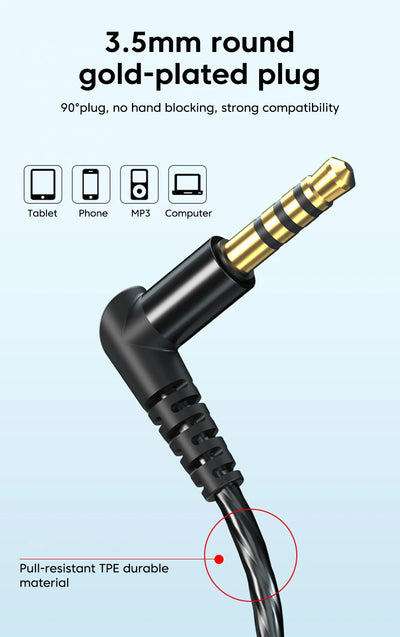 Hridz R-HiFi S16 Type-C Wired Gaming In Ear Earphones with Microphone HiFi Bass for Gaming, Music & Calls