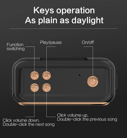 Hridz Retro Smart Wireless Speaker Portable for Gift Showcase Desktop PC Quality Stereo Hifi Sound