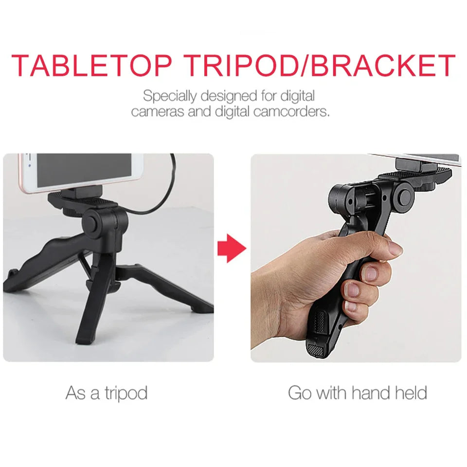 Hridz Smartphone Vlogging Kit with Tripod, LED Fill Light & Microphone – TikTok, YouTube & Live Streaming Starter Kit