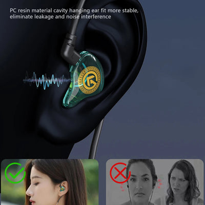 Hridz USB Type-C Wired In-Ear Earphones with Microphone Hifi Headphones with Volume Control
