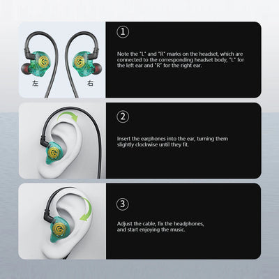 Hridz USB Type-C Wired In-Ear Earphones with Microphone Hifi Headphones with Volume Control