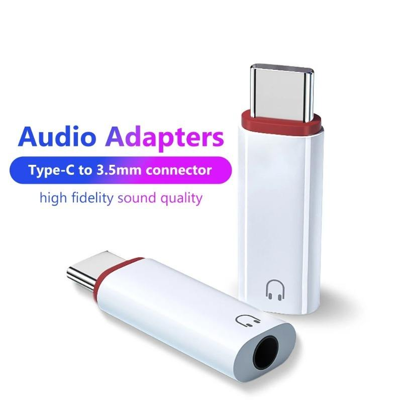 Hridz USB Type-C to 3.5mm Female Audio Adapter – Headphone Jack Converter AUX OTG for Samsung, Xiaomi Redmi & Huawei