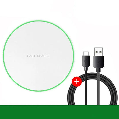 Hridz Ultra Fast Wireless Charger Slim Pad For Samsung Xiaomi Huawei iPhone