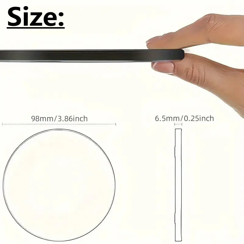 Hridz Ultra Fast Wireless Charger Slim Pad For Samsung Xiaomi Huawei iPhone