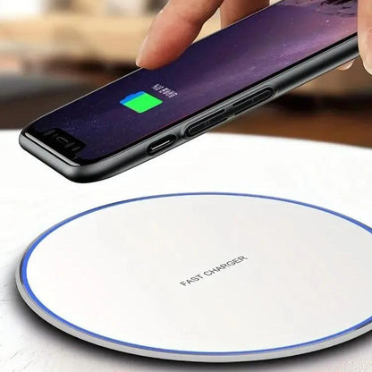 Hridz Ultra Fast Wireless Charger Slim Pad For Samsung Xiaomi Huawei iPhone