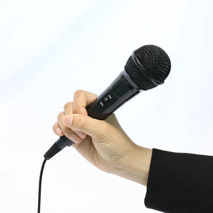 Hridz Wired Dynamic Microphone - Handheld Karaoke & Vocal Mic with 1.9M Cable & On/Off Switch