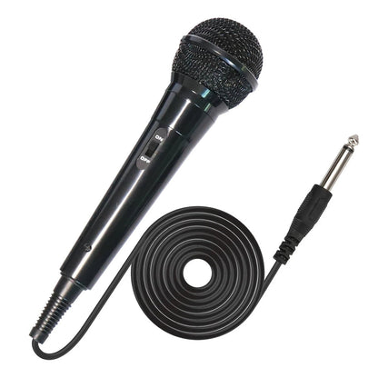 Hridz Wired Dynamic Microphone - Handheld Karaoke & Vocal Mic with 1.9M Cable & On/Off Switch