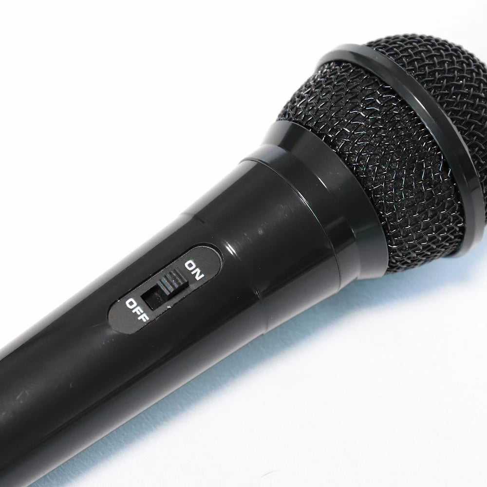 Hridz Wired Dynamic Microphone - Handheld Karaoke & Vocal Mic with 1.9M Cable & On/Off Switch