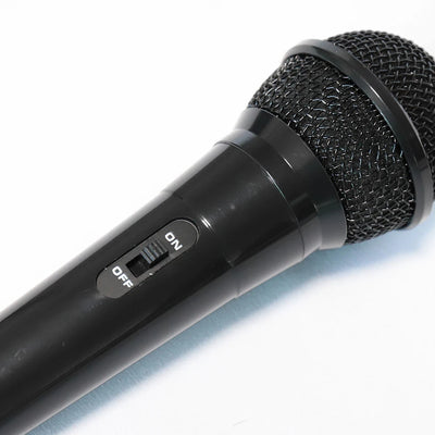 Hridz Wired Dynamic Microphone - Handheld Karaoke & Vocal Mic with 1.9M Cable & On/Off Switch