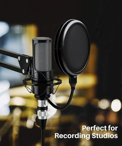 Hridz XLR Audio Cable Male to Female High-Fidelity Sound for Microphones Mixers Speakers & Amplifiers