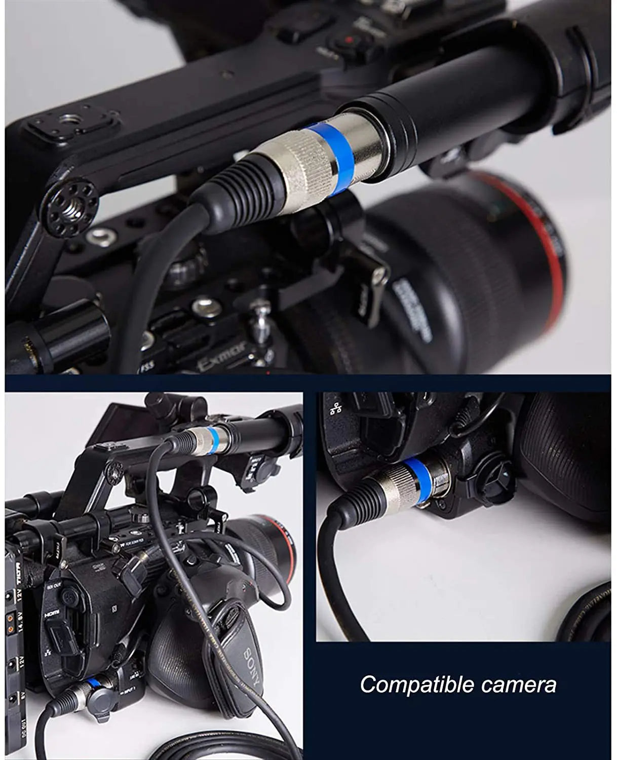 Hridz XLR Audio Cable Male to Female High-Fidelity Sound for Microphones Mixers Speakers & Amplifiers