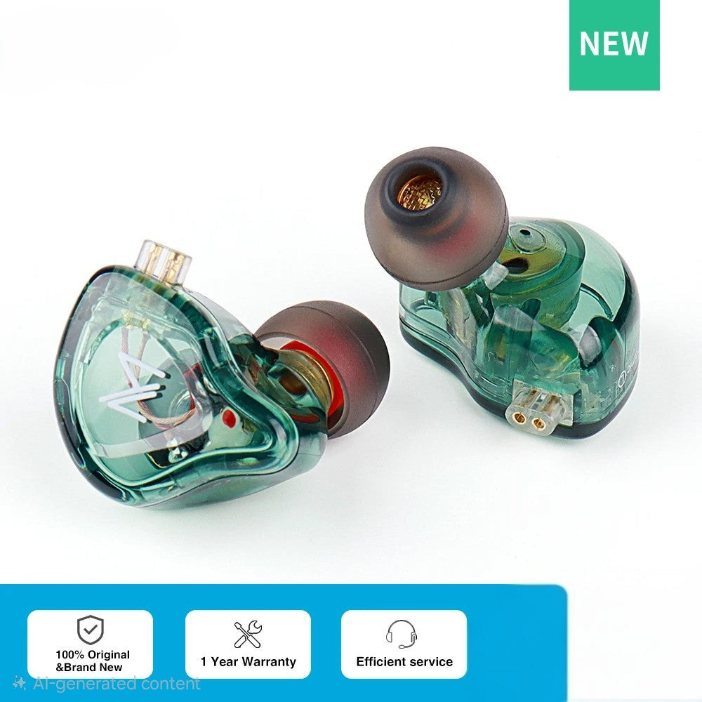 Hridz mt1 HIFI In-Ear Monitor Earphone Type-C With Mic DJ Monitor Earphones Dynamic Noise Cancelling
