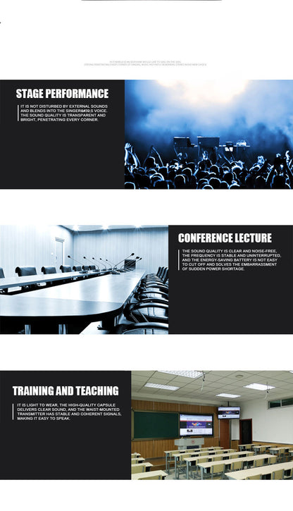 Hridz rechargeable UHF Microphones dual channel wireless mics system for performances Karaoke DJ