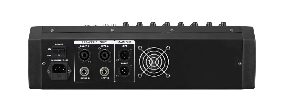 Hridz KG-4 / KG-6 / KG-8 Powered Audio Mixer 600W × 2 with Bluetooth, USB & Built-In Effects