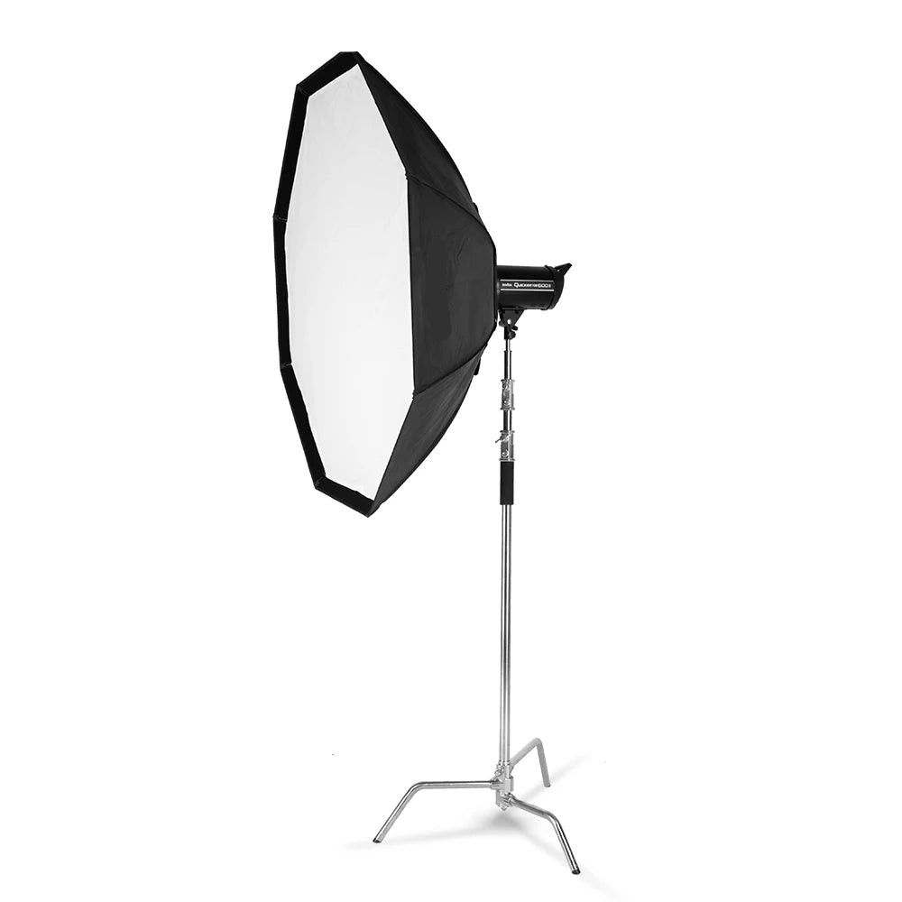 Hridz Stainless Steel Heavy Duty C-Stand, Adjustable 5–10ft / 1.5–3.3m Tripod Stand for Softbox, Flash, Reflector & Studio Lighting