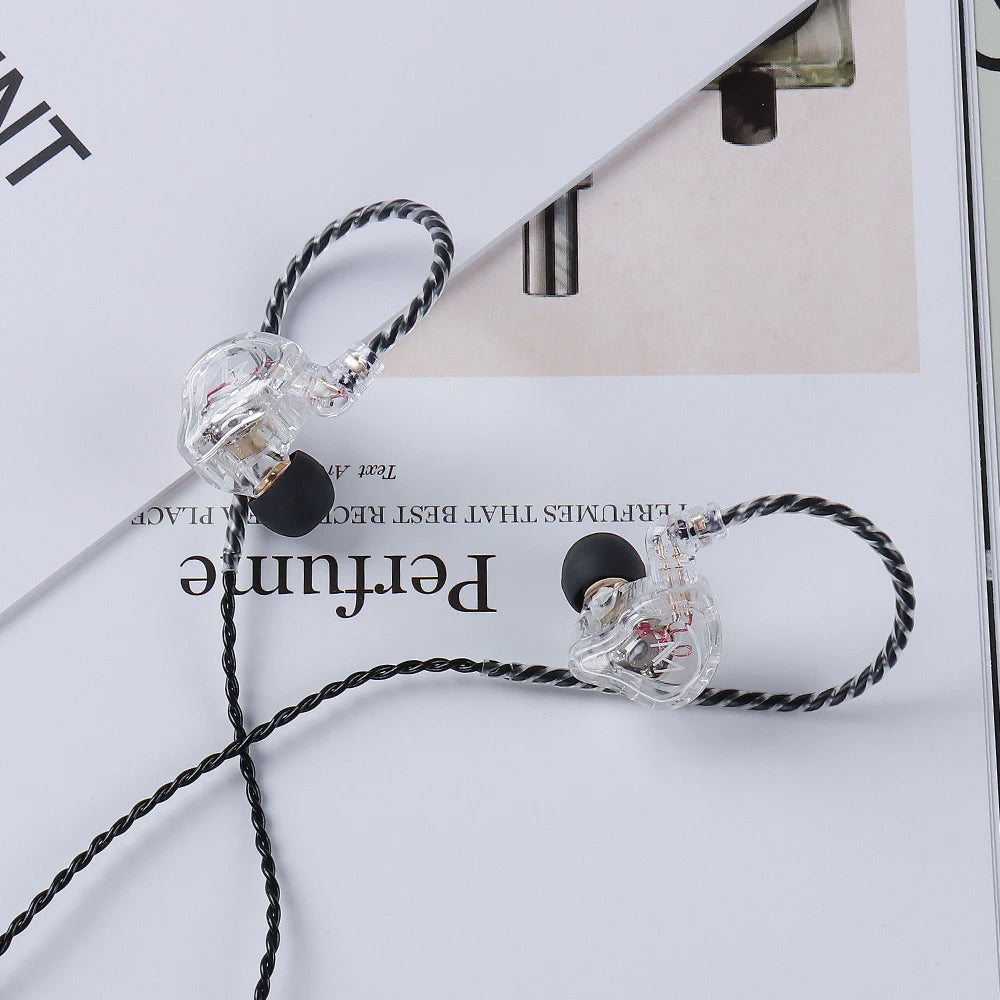 MT1 HIFI In-Ear Monitor Earphone Type-C With Mic DJ Monitor Earphones Dynamic Noise Cancelling