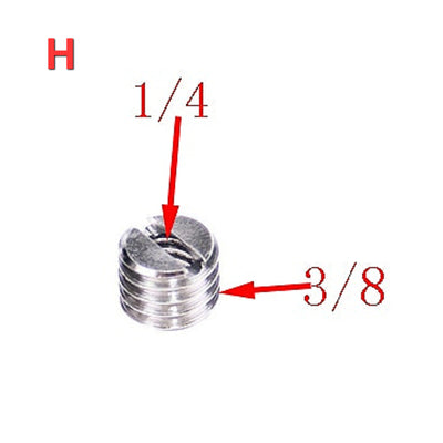 Male to Female Thread Screw Mount Adapter Converter Spigot Screw Mount Screw