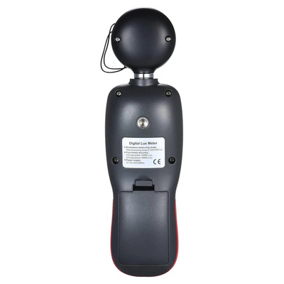 Mini Digital Lux Meter 200000 Lux Light Meter LCD Temp Sensor Max/Min Hold