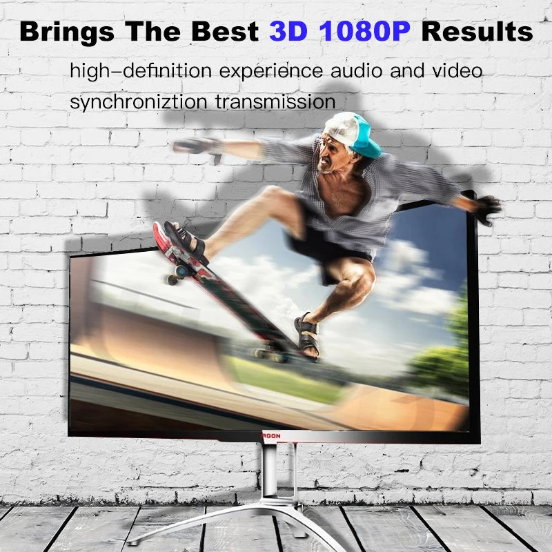 Mini HDMI to HDMI Cable V1.4 3D with Ethernet 4K HD 1080p Tablet Smart Phone solid build