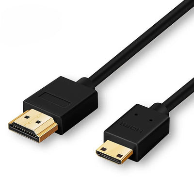 Mini HDMI to HDMI Cable V1.4 3D with Ethernet 4K HD 1080p Tablet Smart Phone solid build