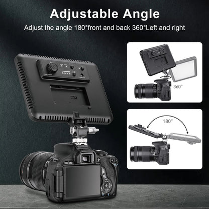 Mini Monitor Mount Holder Cold Shoe Swivel for LED Light Monitor Microphone Camera