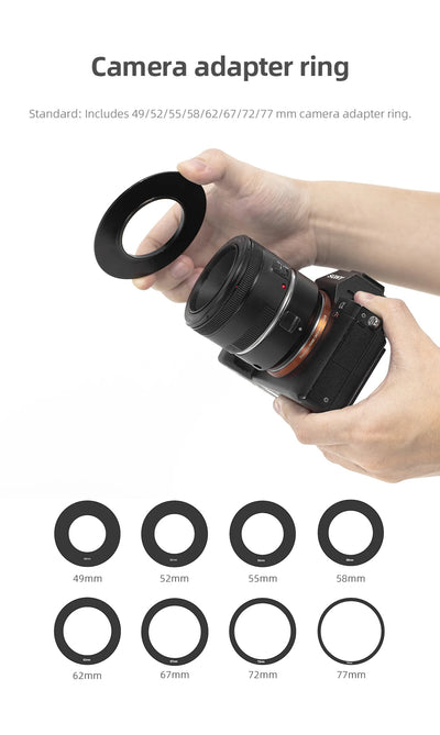 Mini Teleprompter for Mobile & DSLR Camera Recording - Portable Inscriber Artifact Video With Remote Control