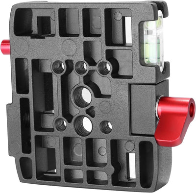 Professional Aluminium Alloy Quick Shoe Plate Adapter 1/4 3/8 Inches screw