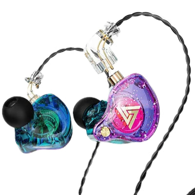 QKZ AK6 Pro Wired In-Ear Monitors IEM Earphone with Mic Noice Cancelling Headset