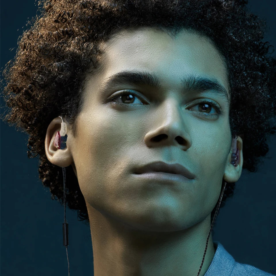 QKZ AK6 Pro Wired In-Ear Monitors IEM Earphone with Mic Noice Cancelling Headset