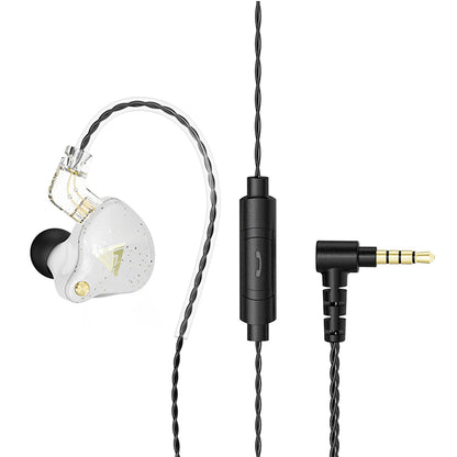 QKZ AK6 Pro Wired In-Ear Monitors IEM Earphone with Mic Noice Cancelling Headset