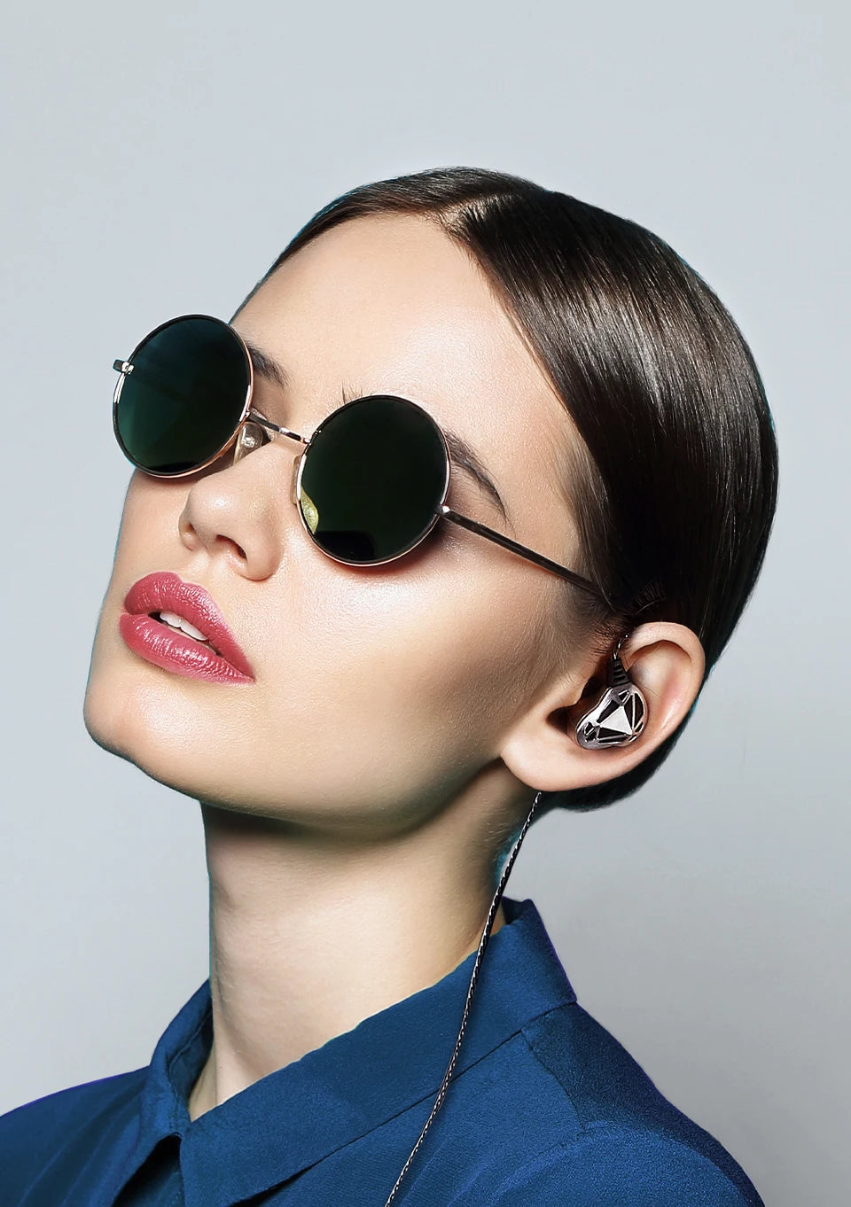 QKZ AK7 Copper Driver Wired IEM Earphones With MIC HiFi Bass Stereo Super Clear Gaming Headset