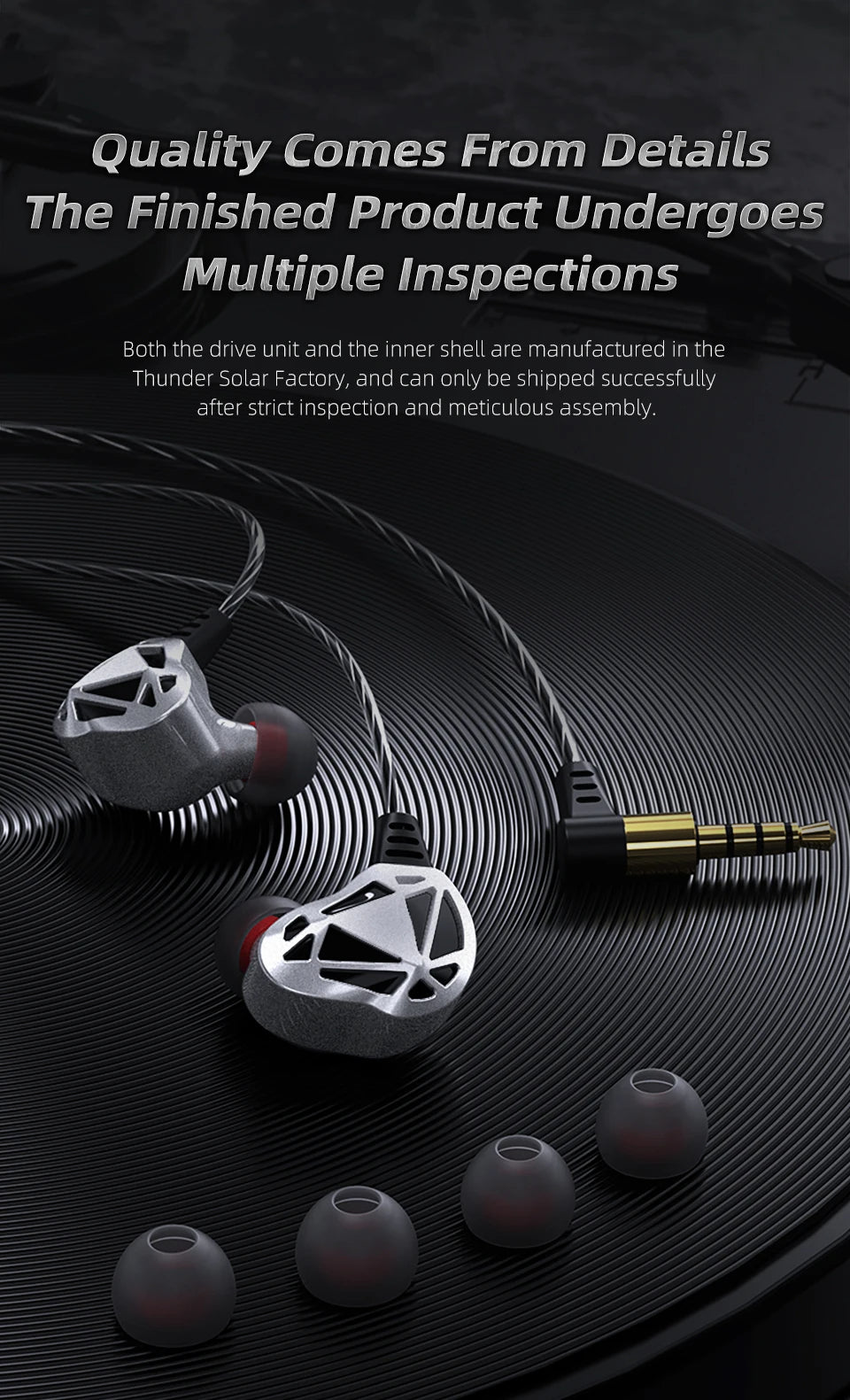 QKZ AK7 Copper Driver Wired IEM Earphones With MIC HiFi Bass Stereo Super Clear Gaming Headset