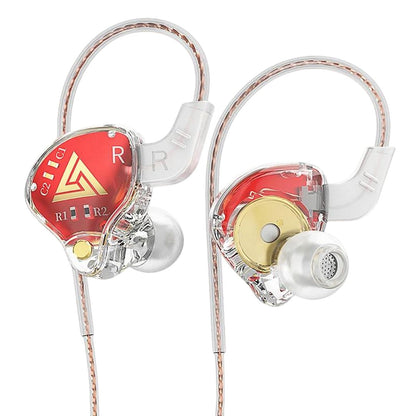 QKZ AKX DMX HIFI Heavy Bass In-Ear Earphones With Mic IEM Level 3.5mm Headphone