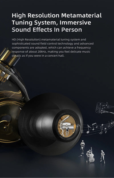 QKZ ZX3 No-Mic Dynamic Earphone In-Ear Monitor HiFi Heavy Bass Wired Headphones IEM