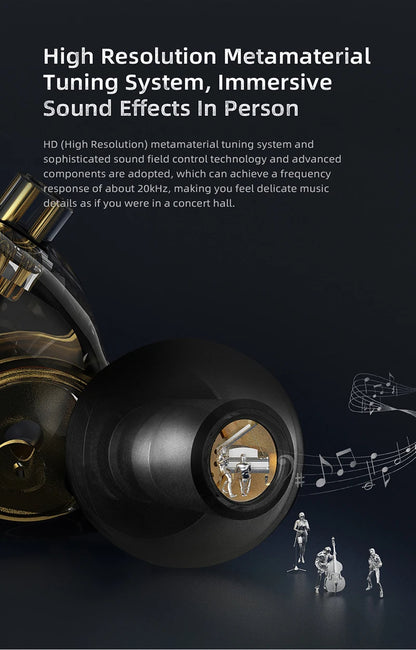 QKZ ZX3 No-Mic Dynamic Earphone In-Ear Monitor HiFi Heavy Bass Wired Headphones IEM