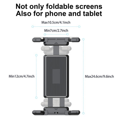 Universal Phone & Tablet Holder Mount for Treadmill, Bike, Stroller, Wheelchair & Golf Cart