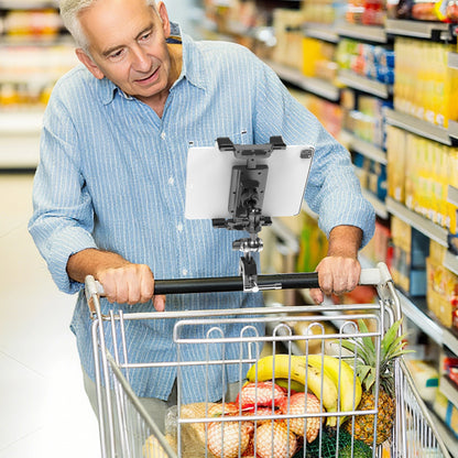 Universal Phone & Tablet Holder Mount for Treadmill, Bike, Stroller, Wheelchair & Golf Cart