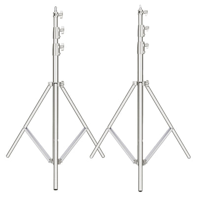 Upto 3Pcs 280cm Stainless Steel Heavy Duty with adapter for Studio Softbox Monolight Photographic Equipment