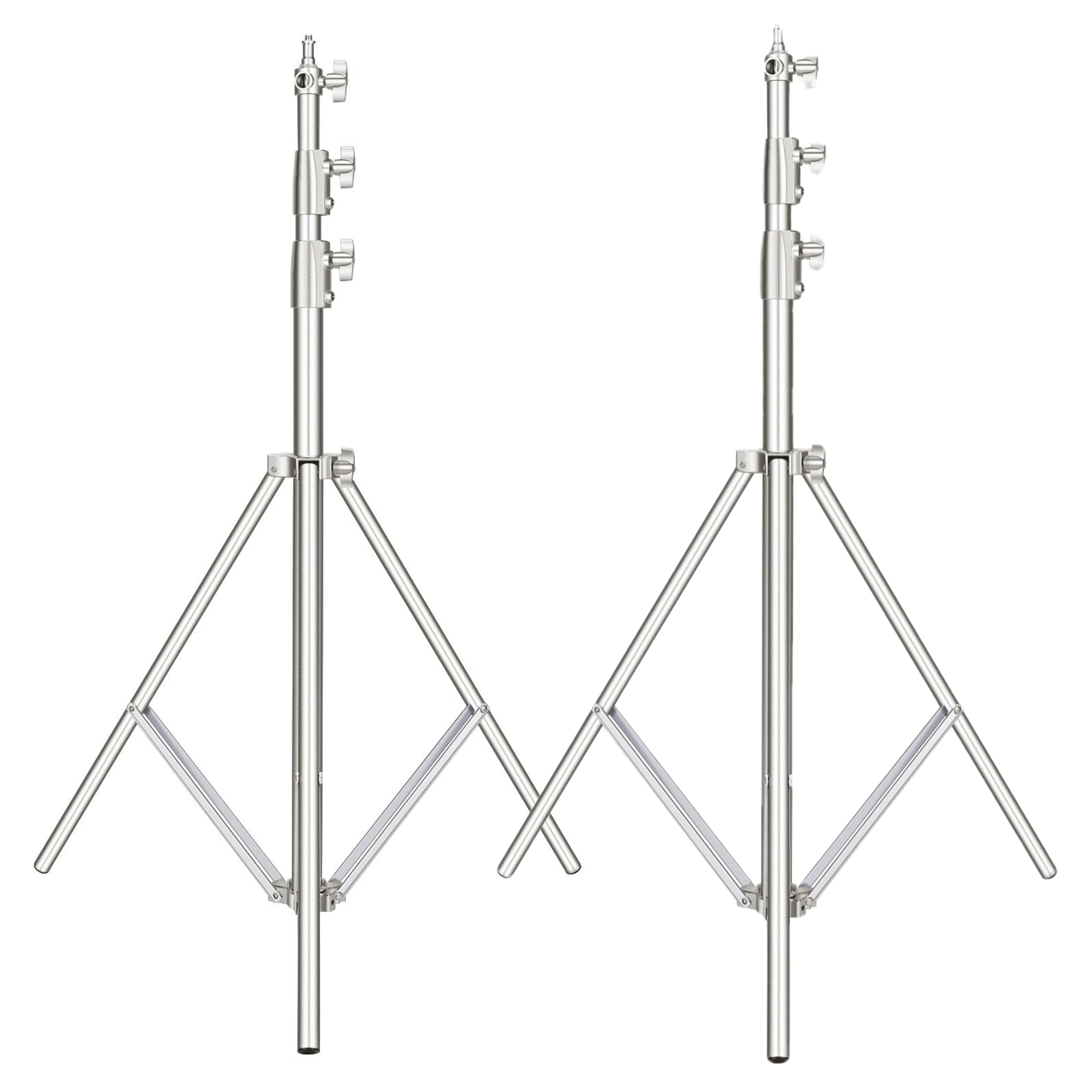 Upto 3Pcs 280cm Stainless Steel Heavy Duty with adapter for Studio Softbox Monolight Photographic Equipment