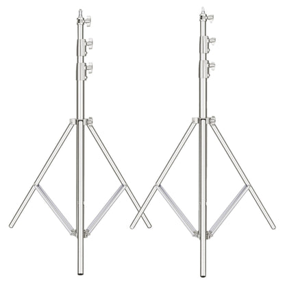 Upto 3Pcs 280cm Stainless Steel Heavy Duty with adapter for Studio Softbox Monolight Photographic Equipment