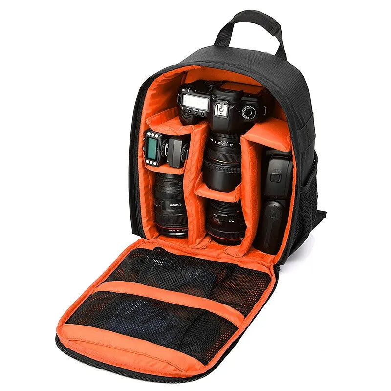 Waterproof Shockproof DSLR Camera Bag Case Backpack Photography For Canon Sony Nikon Panasonic