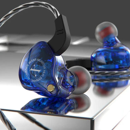 X2 Dynamic Wired In-Ear Earphones No Mic HIFI Heavy Bass Earbuds Gaming Headphones