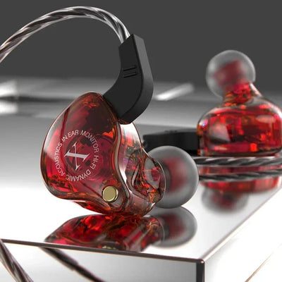 X2 Dynamic Wired In-Ear Earphones No Mic HIFI Heavy Bass Earbuds Gaming Headphones