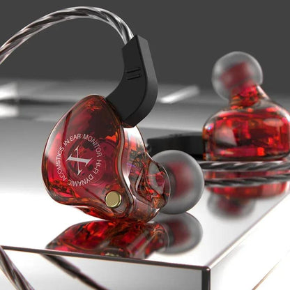 X2 Dynamic Wired In-Ear Earphones No Mic HIFI Heavy Bass Earbuds Gaming Headphones