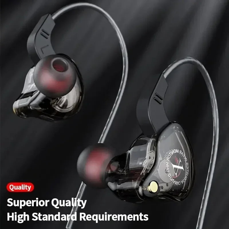 X2 Wired HiFi In-Ear Earphones 3.5mm Heavy Bass Earbuds for Gaming, Music, Sport & Everyday Listening – No Microphone