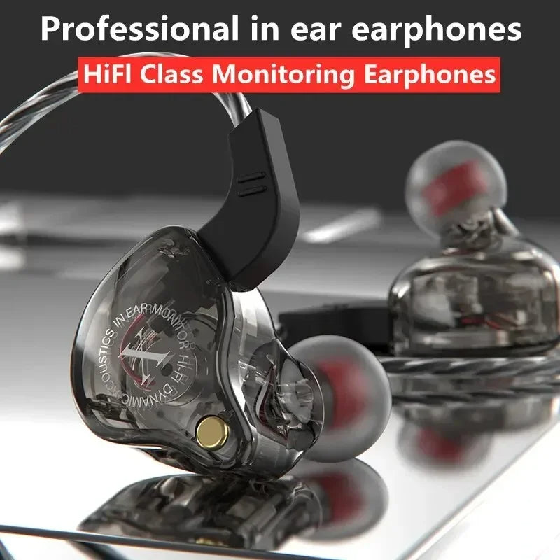 X2 Wired HiFi In-Ear Earphones 3.5mm Heavy Bass Earbuds for Gaming, Music, Sport & Everyday Listening – No Microphone