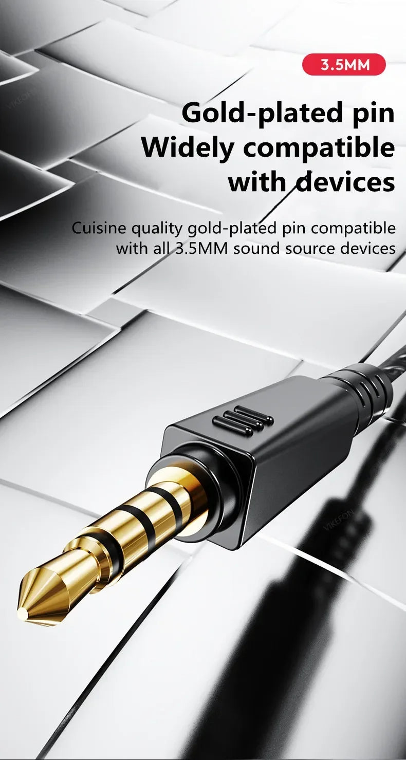 X2 Wired HiFi In-Ear Earphones 3.5mm Heavy Bass Earbuds for Gaming, Music, Sport & Everyday Listening – No Microphone