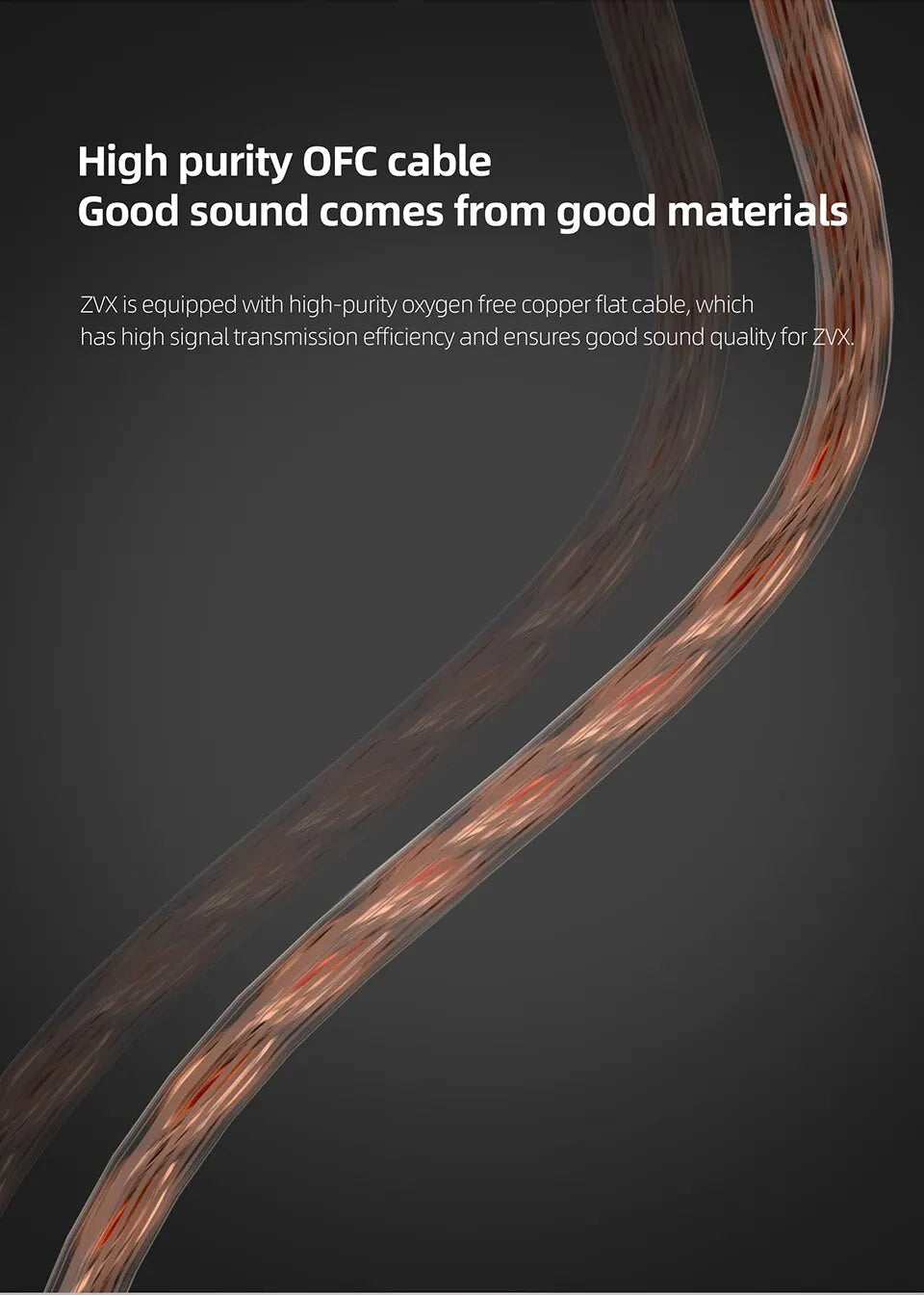 ZVX Dynamic HIFI Bass Earbuds In-Ear Monitor Headphones NO-MIC Earphones