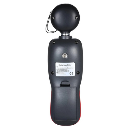 Mini Digital Lux Meter 200000 Lux Light Meter LCD Temp Sensor Max/Min Hold